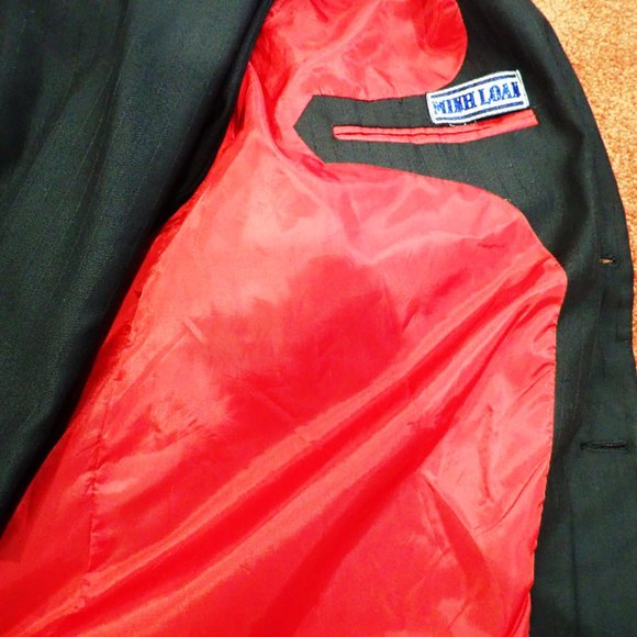 Vietnamese Pinstripe Suit -  40 R Jacket  Pants 32/30 - Picture 6 of 6